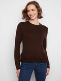 Sweater w/ Fringe Detail