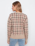 Crew Neck Jacquard Sweater