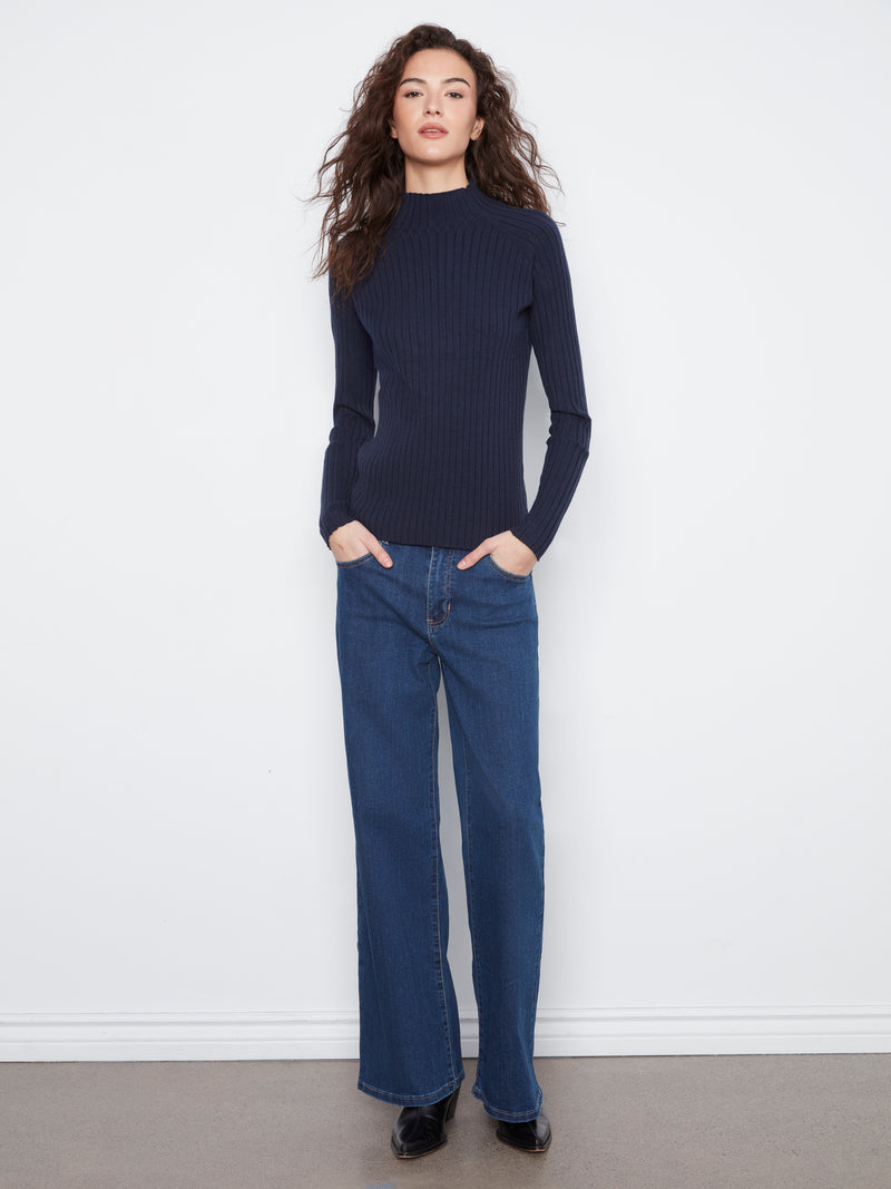 Basic Ribbed Sweater