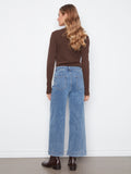 Cropped Denim Pants