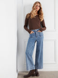Cropped Denim Pants