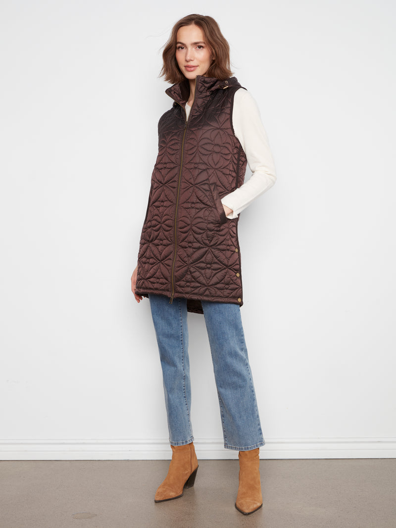 Long Puffer Vest