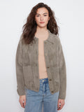 Eyelash Yarn Jacket