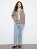 Eyelash Yarn Jacket
