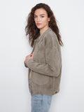 Eyelash Yarn Jacket