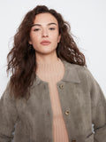Eyelash Yarn Jacket