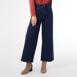 Wide Leg Crop Dark