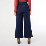 Wide Leg Crop Dark