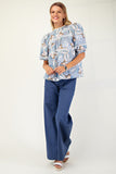 Balloon Sleeve Top
