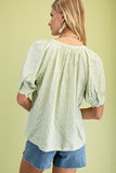 Swiss Dot Blouse