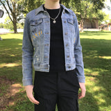 Painted Denim Jacket