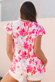 Flutter Sleeve Blouse