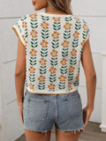 Retro Floral Top