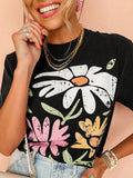 Floral Print Tee