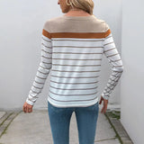L/s Knit Striped Top