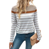 L/s Knit Striped Top