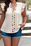 Flutter Sleeve Top