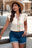 Flutter Sleeve Top