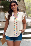 Flutter Sleeve Top