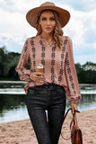 L/s Print Blouse