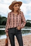 L/s Print Blouse