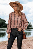 L/s Print Blouse