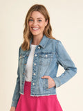 Frayed Denim Jacket