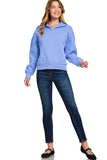 Half Zip Sweatshirt