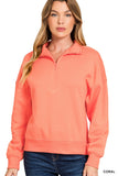 Half Zip Sweatshirt