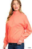 Half Zip Sweatshirt