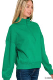 Half Zip Sweatshirt