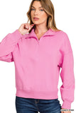 Half Zip Sweatshirt