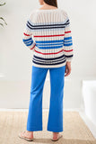 3/4 Sleeve Cable Sweater